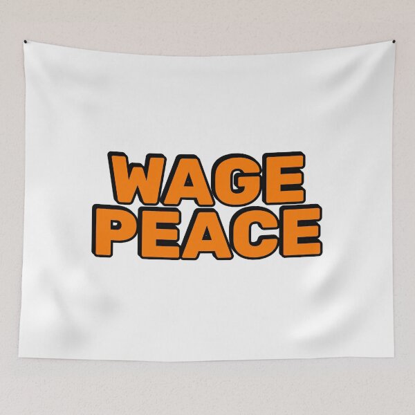 Item preview, Wage Peace - Make Love Not War - Peace Between Israel And Palestine designed and sold by Inspirationmotivation.
