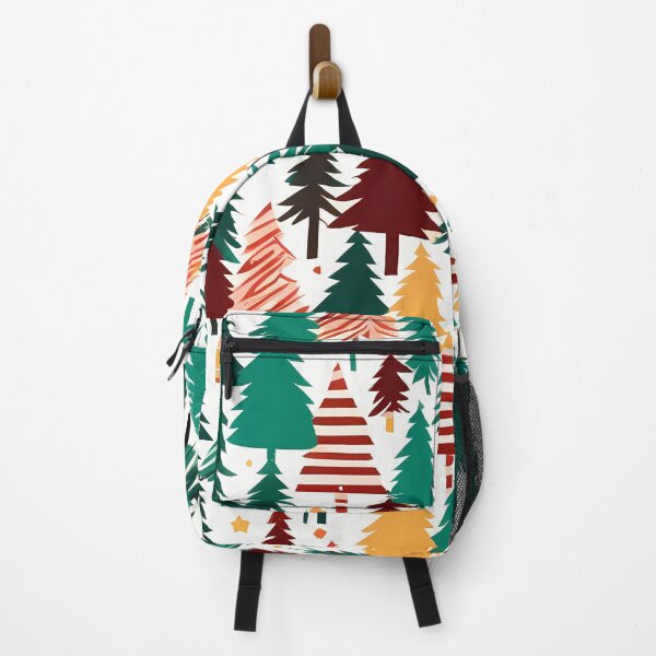 Item preview, Winter pattern full of christmas trees designed and sold by twisted-dot.