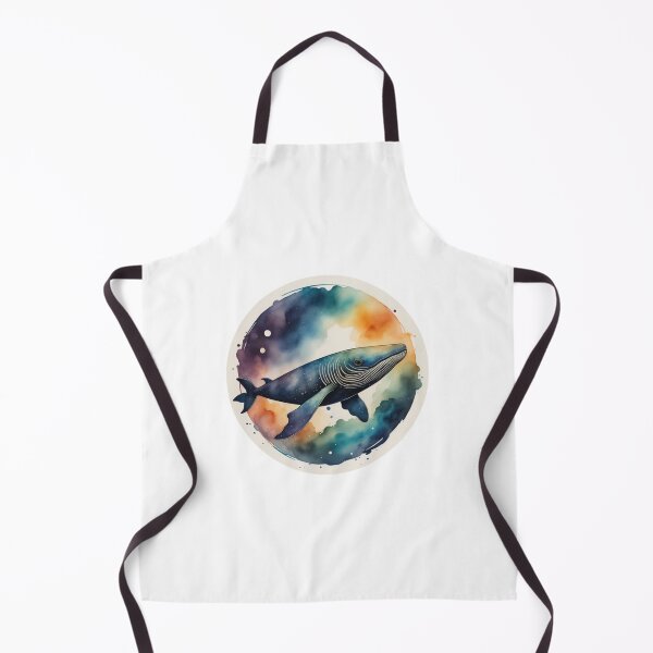 Item preview, Galactic whale in watercolor #2 designed and sold by Qlutique.