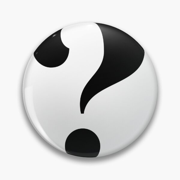 Item preview, Inquisitive Mystery: Black Question Mark designed and sold by itsnicestore.