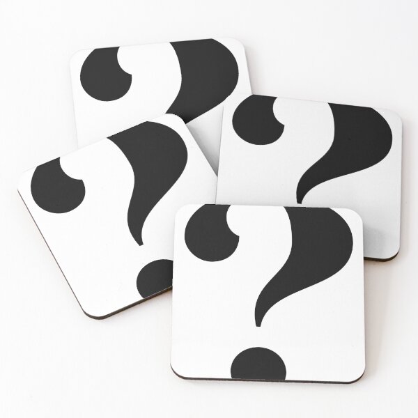 Item preview, Inquisitive Mystery: Black Question Mark designed and sold by itsnicestore.