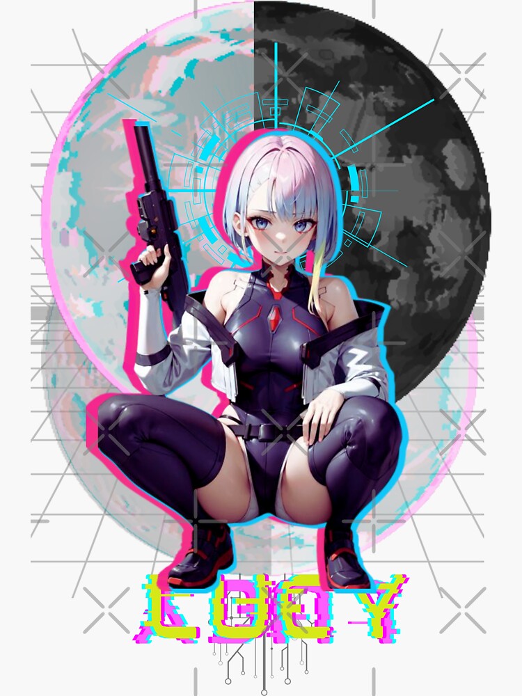 anime arth , anime , cyberpunk , anime girl , futurist Poster for Sale by  AnimeArth