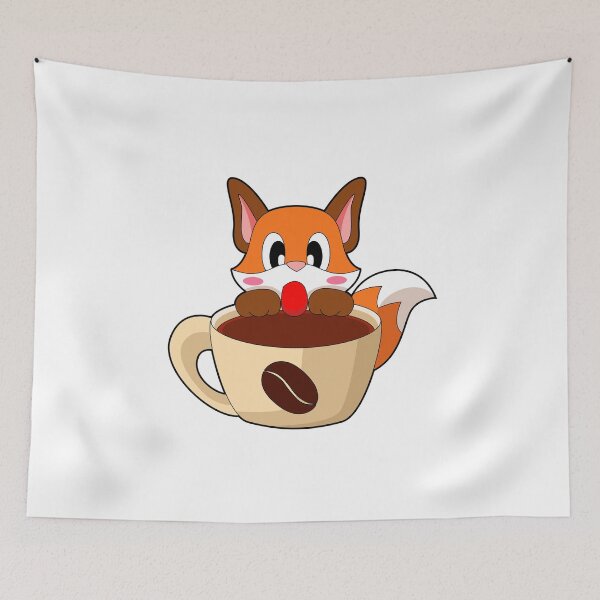 Item preview, Fox Coffee Cup designed and sold by Snabdesign84.