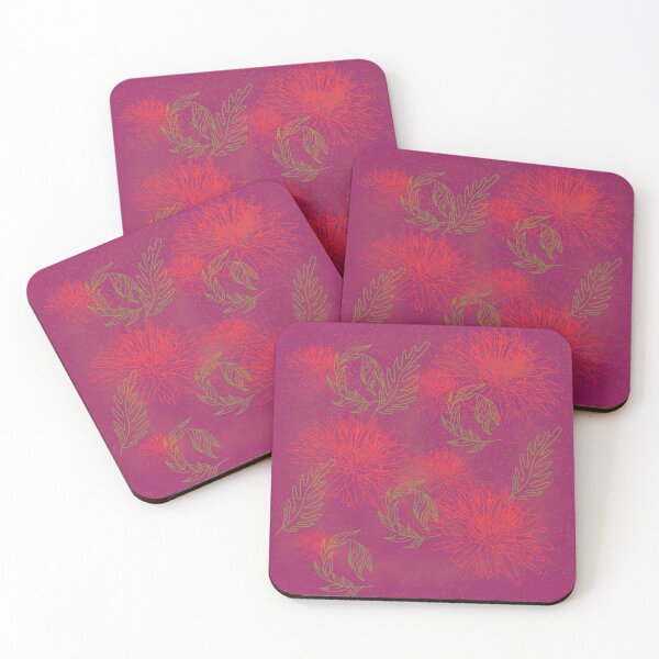Item preview, Botanical Bliss Big Flowers on Fuchsia designed and sold by ara-designs.