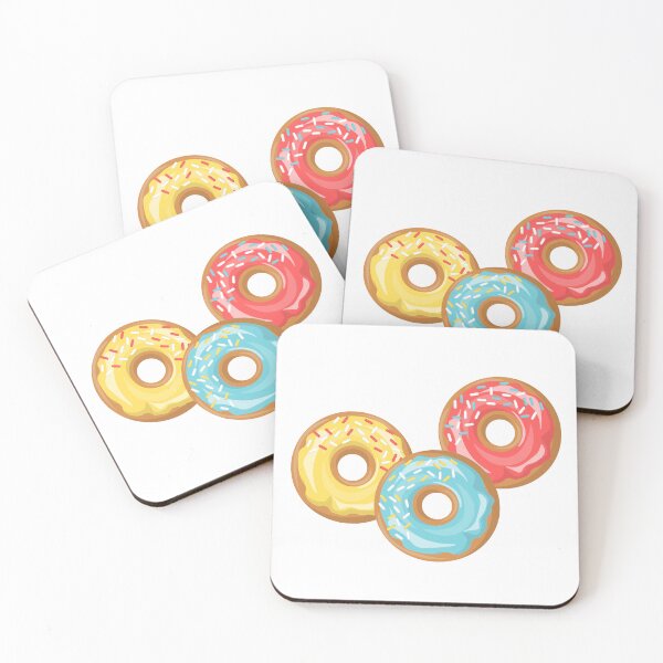 Item preview, DONUTS WITH SPRINKLES designed and sold by LynnieLangArt.