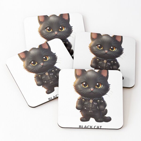 Item preview, Black Cat Cool Jacket designed and sold by CreacionesLavin.