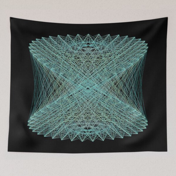 Item preview, Concentric Circles Shape Morph [10904-Cyans-BB] designed and sold by LottMultimedia.