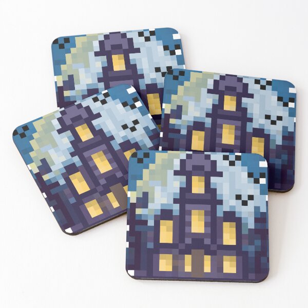 Item preview, Halloween House Was Pixelated designed and sold by itsajoak.