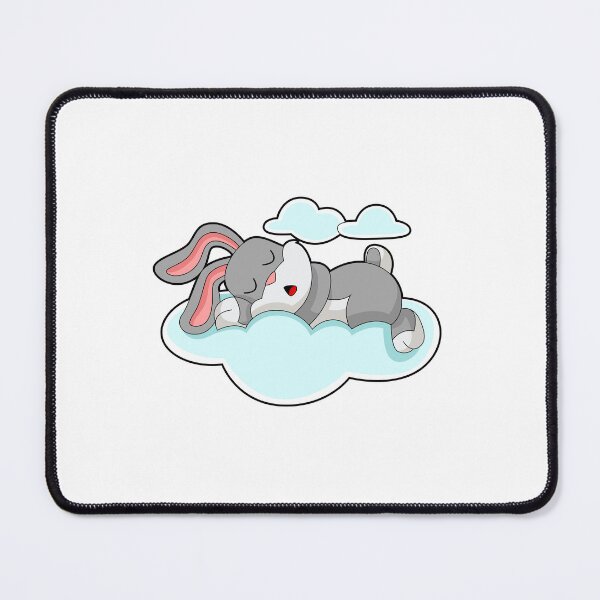Item preview, Rabbit Sleeping Clouds designed and sold by Snabdesign84.