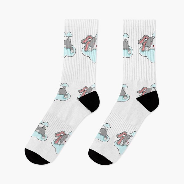 Item preview, Rabbit Sleeping Clouds designed and sold by Snabdesign84.