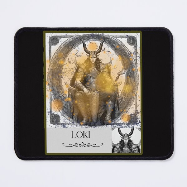 Item preview, Loki Norse Mythology designed and sold by MINOSDESIGN.