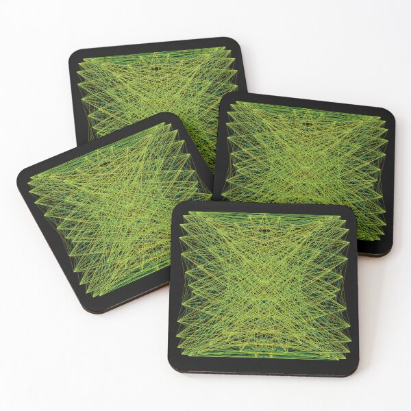 Item preview, Concentric Circles Shape Morph [10388-Greens-BB] designed and sold by LottMultimedia.