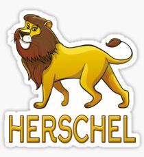 Herschel Lion Drawstring Bags Sticker