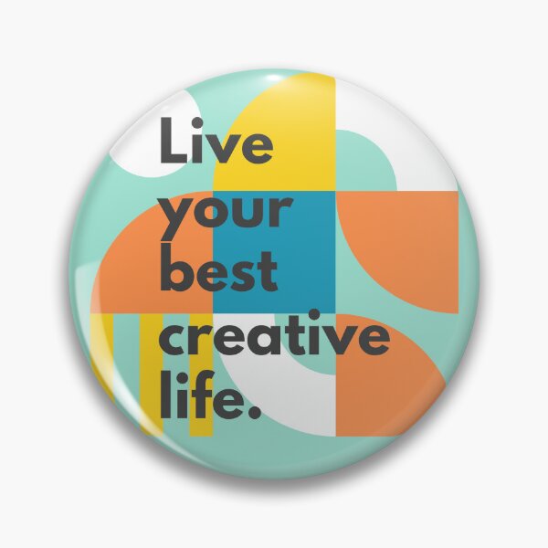 Item preview, Live your best creative life designed and sold by Croquis & Delight.