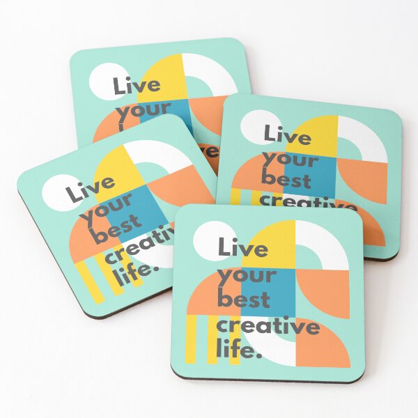 Item preview, Live your best creative life designed and sold by Croquis & Delight.