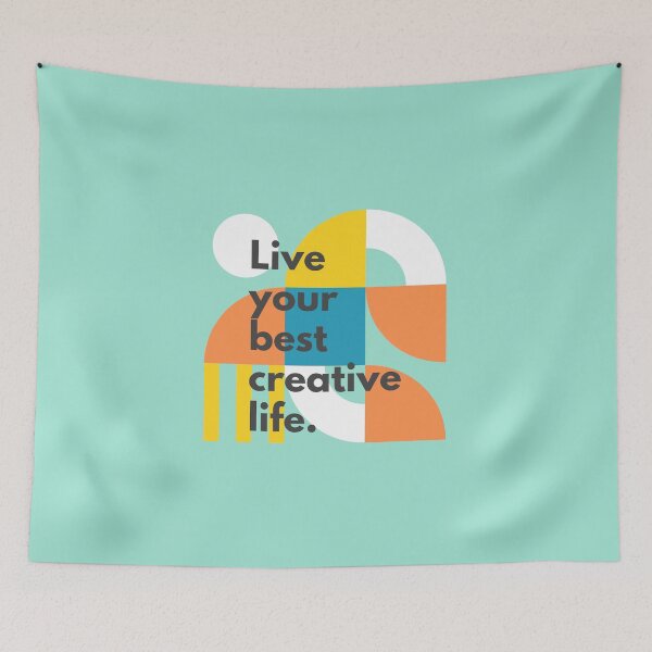 Item preview, Live your best creative life designed and sold by Croquis & Delight.
