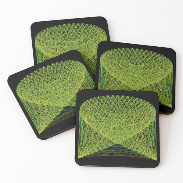 Item preview, Concentric Circles Shape Morph [10646-Greens-BB] designed and sold by LottMultimedia.