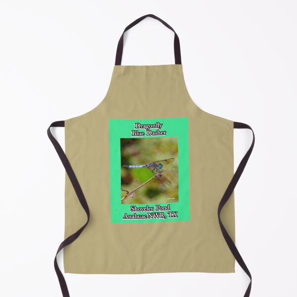 Item preview, Give Someone You Love A Dragonfly Kiss: Blue Dasher~The dragonfly is an important symbol representing change, rebirth, happiness, good luck, and financial gain as well as insight. designed and sold by MoreEZUSA-Here.