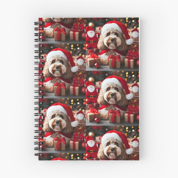 Item preview, Cockapoo Puppy Christmas 2 designed and sold by fatbanana.