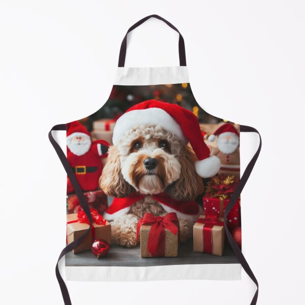 Item preview, Cockapoo Puppy Christmas 2 designed and sold by fatbanana.