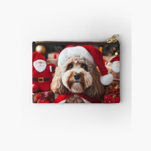Item preview, Cockapoo Puppy Christmas 2 designed and sold by fatbanana.