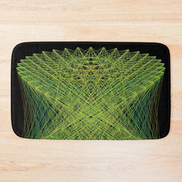 Item preview, Concentric Circles Shape Morph [10904-Greens-BB] designed and sold by LottMultimedia.