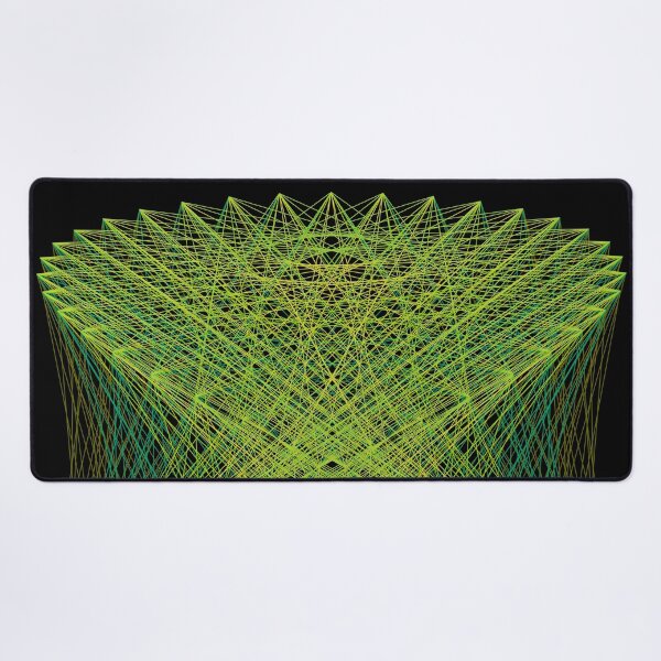 Item preview, Concentric Circles Shape Morph [10904-Greens-BB] designed and sold by LottMultimedia.