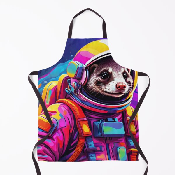 Aperçu de l'œuvre Furet astronaute créée et vendue par Decyo.