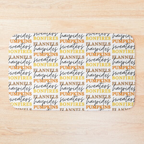 Item preview, Flannels Hayrides Pumpkins Sweaters Bonfires  designed and sold by Wiss2Arts.