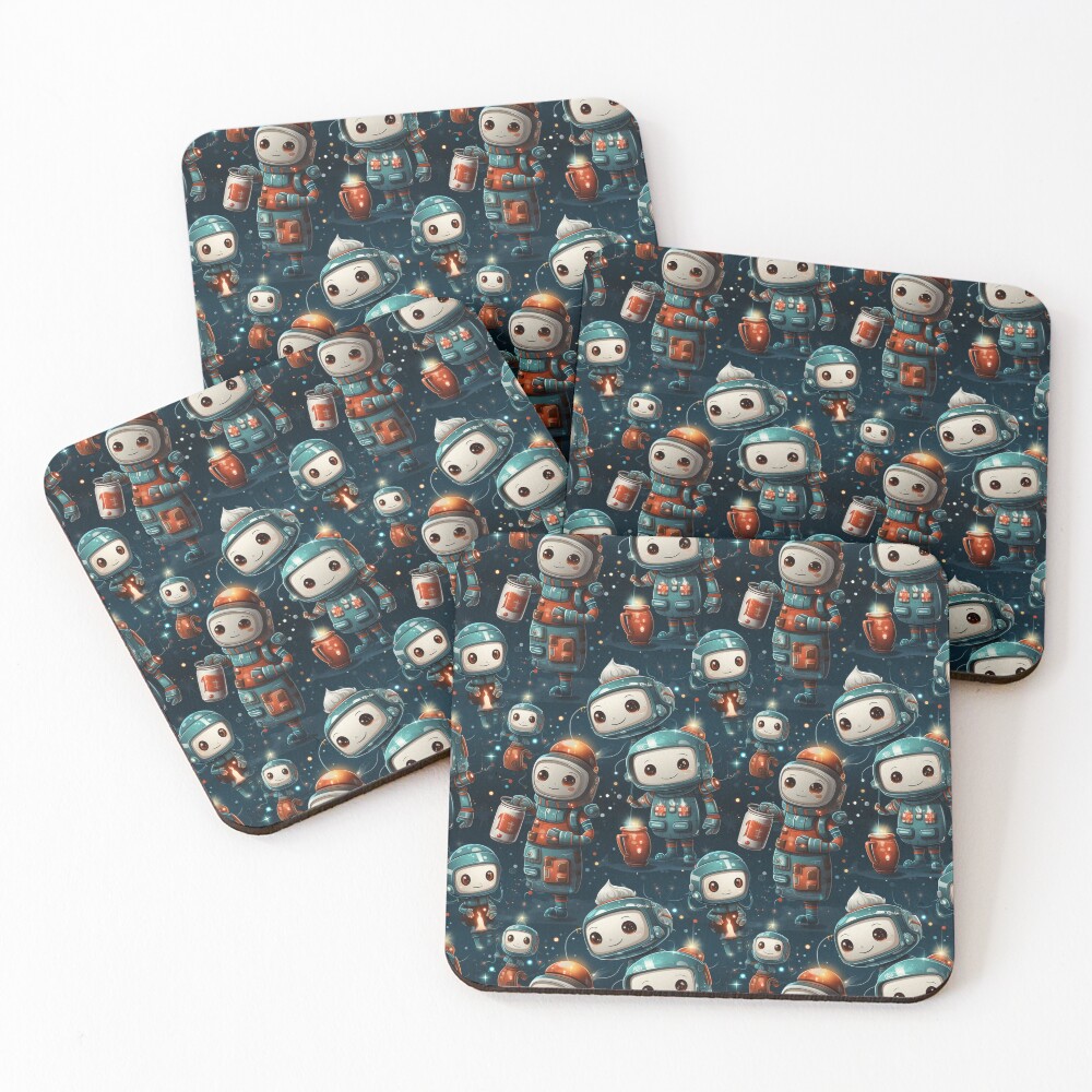 Item preview, Coasters (Set of 4) designed and sold by BeerBot.