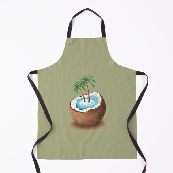 Item preview, Coconut Island and Tropical Palm Trees designed and sold by LJArtworkDesign.