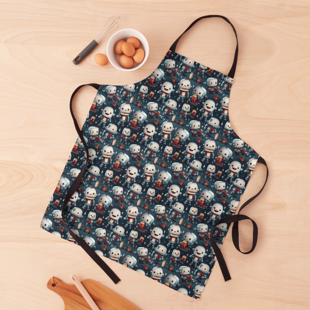 Item preview, Apron designed and sold by BeerBot.