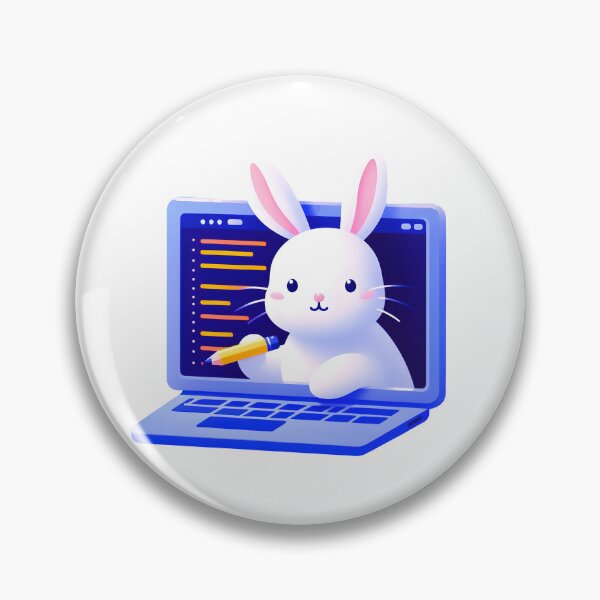 Item preview, Rabbit helps You Write Code designed and sold by risingdigitall.