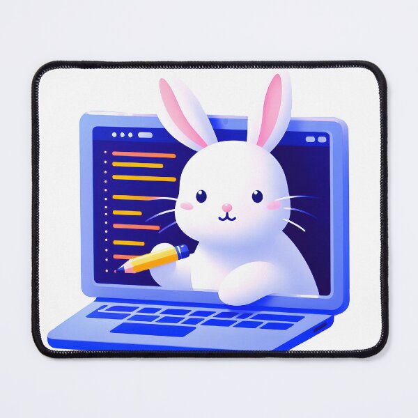 Item preview, Rabbit helps You Write Code designed and sold by risingdigitall.