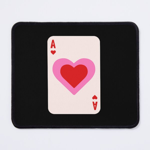 Item preview, aesthetic ace of heart card pink and red designed and sold by rovan-hamdy.
