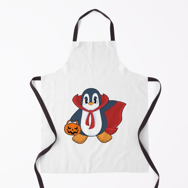 Item preview, Penguin Halloween Pumpkin Cape designed and sold by Snabdesign84.