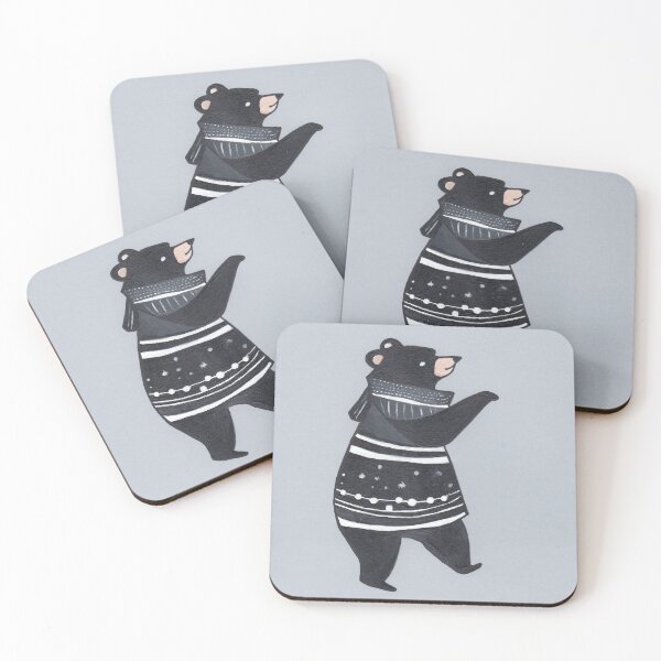 Item preview, Cosy vibes unleashed: Embrace winter in style with this fashionable bear designed and sold by Marikohandemade.