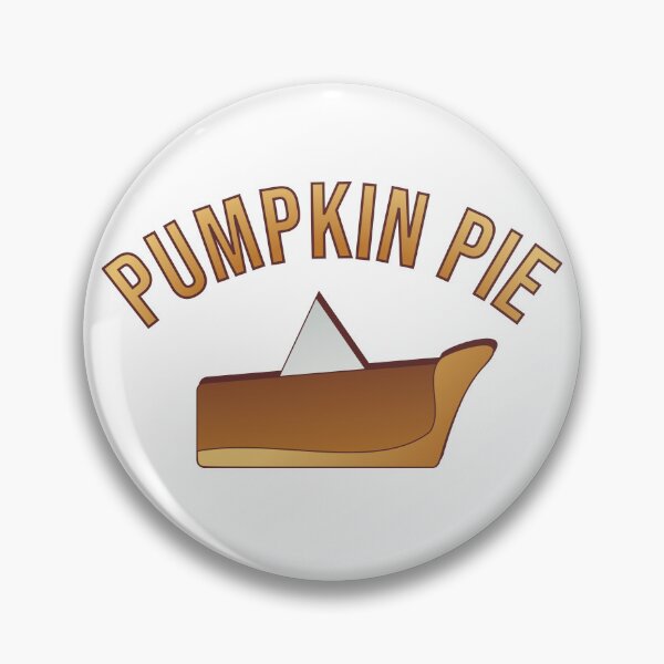 Item preview, Simple pumpkin pie with title designed and sold by Ranaei.