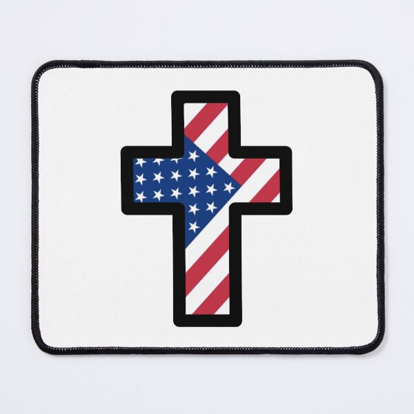 Item preview, Cross with US Flag designed and sold by tommywvcacher.