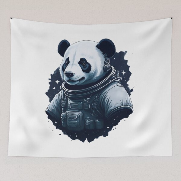 Item preview, Astronaut Panda 02 designed and sold by Rafael Branco.