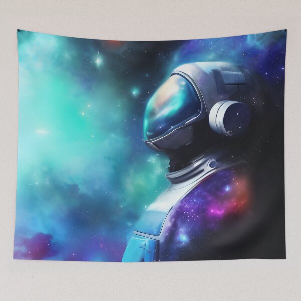 Item preview, Astronaut gazes out into space designed and sold by Glimmersmith.