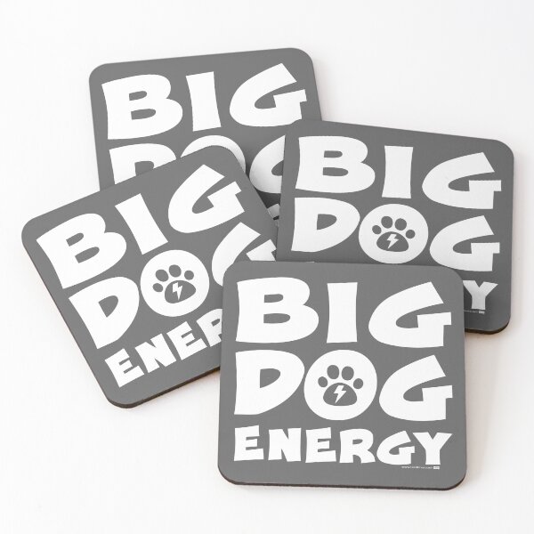 Item preview, Big Dog Energy - White on Dark designed and sold by T4Texas.
