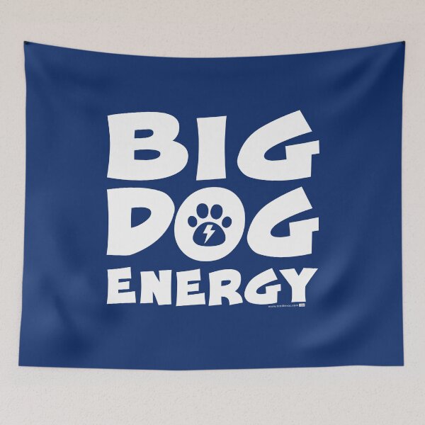 Item preview, Big Dog Energy - White on Dark designed and sold by T4Texas.