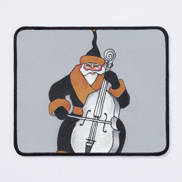 Item preview, Unveiling Santa's secret talent: The Cello Maestro designed and sold by Marikohandemade.