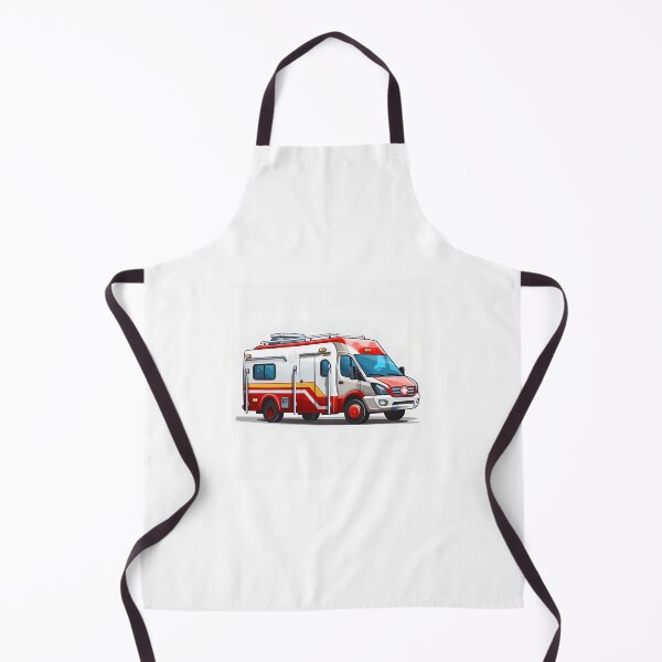 Item preview, Cartoon Style Ambulance Painting Drawing Logo Sticker, wall arts, Art Prints and More designed and sold by Kevin Lou.