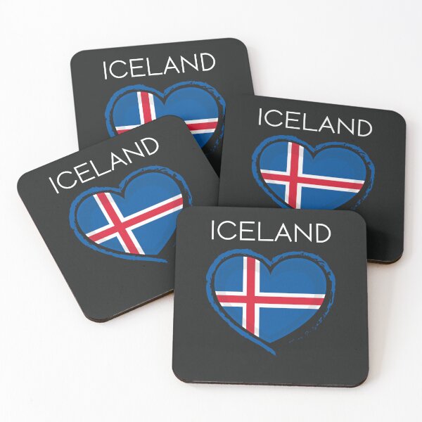 Item preview, Iceland Flag - Iceland Love designed and sold by Sketch-Shack.