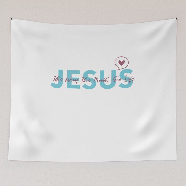 Item preview, Jesus The Way The Truth The Life designed and sold by DesignGraceLove.