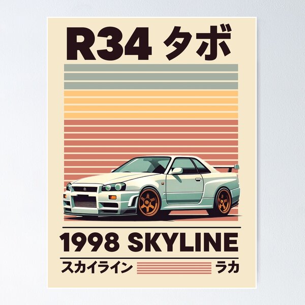 【貴重】NISSAN SKYLINEポスター4枚、本セット 貴重】NISSAN SKYLINEポスター4枚、本セット 貴重】NISSAN SKYLINE