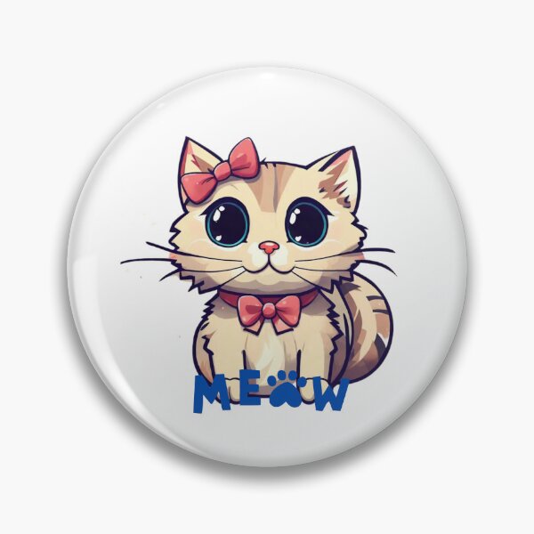 Item preview, Captivating Cutie Cat Design: A Whimsical Portrait of Feline Charm, Featuring an Adorable and Playful Kitty with Enchanting Eyes, Perfect for Cat Lovers and Anyone Who Appreciates Heartwarming Pet Art designed and sold by NaaEchDesign ⭐⭐⭐⭐⭐.