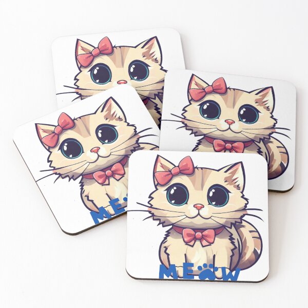 Item preview, Captivating Cutie Cat Design: A Whimsical Portrait of Feline Charm, Featuring an Adorable and Playful Kitty with Enchanting Eyes, Perfect for Cat Lovers and Anyone Who Appreciates Heartwarming Pet Art designed and sold by NaaEchDesign ⭐⭐⭐⭐⭐.